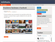 Tablet Screenshot of infonauta.com.br